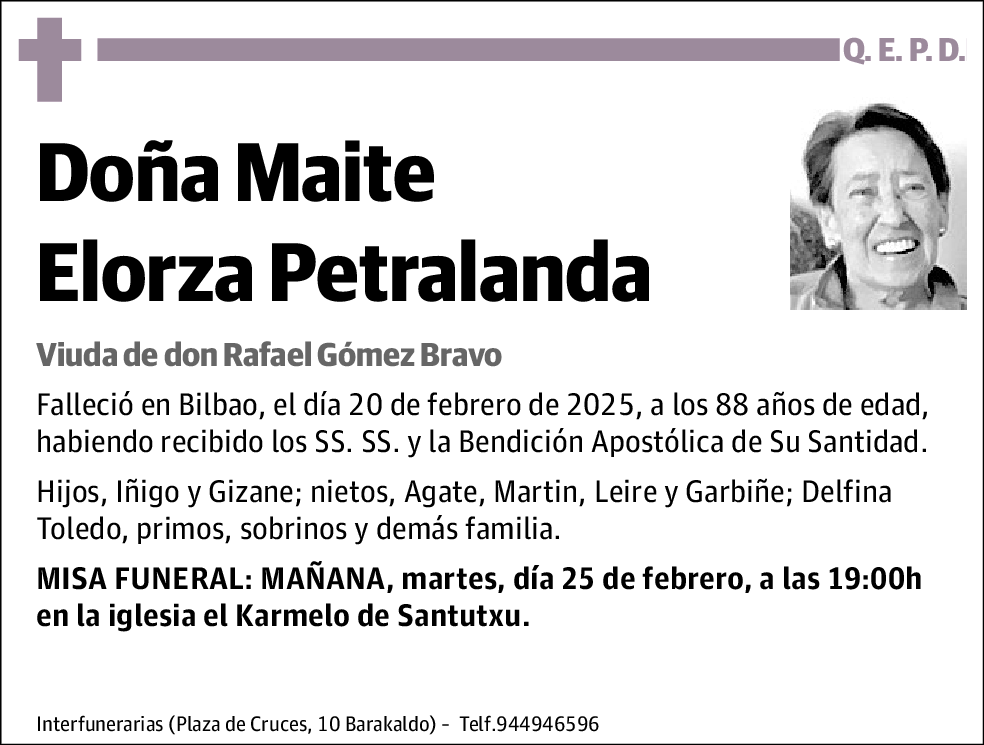 Maite Elorza Petralanda