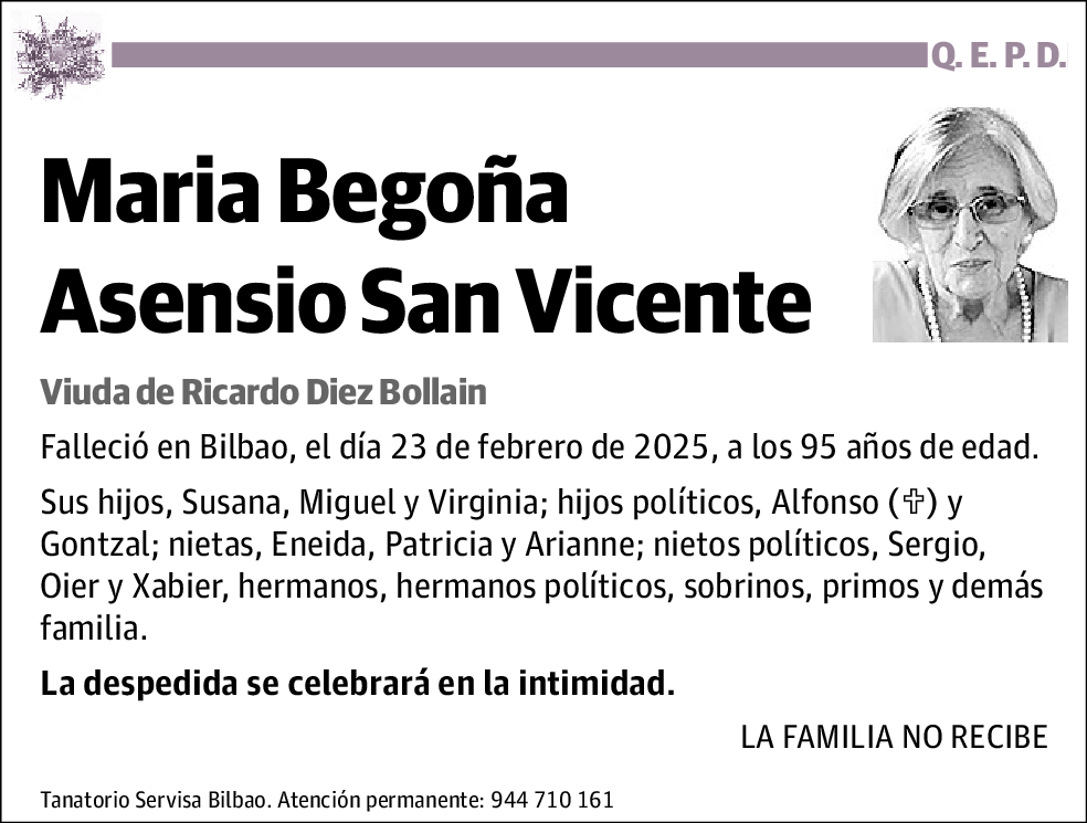Maria Begoña Asensio San Vicente