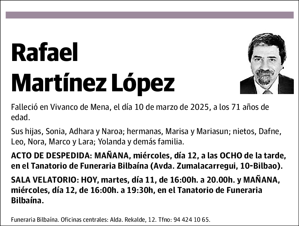 Rafael Martínez López