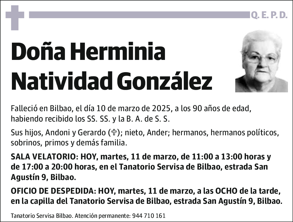 Herminia Natividad González