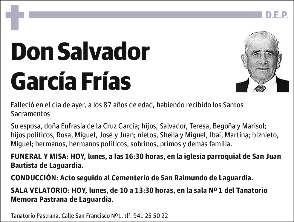 Salvador Garcia Frias