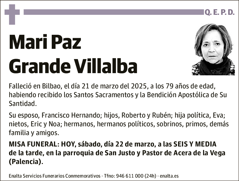 Mari Paz Grande Villalba