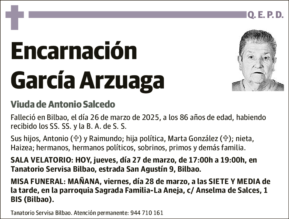 Encarnación García Arzuaga