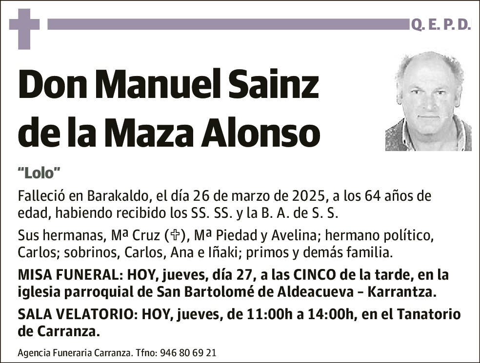 Manuel Sainz de la Maza Alonso