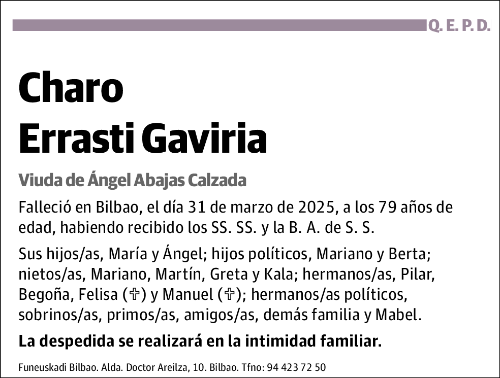 Charo Errasti Gaviria