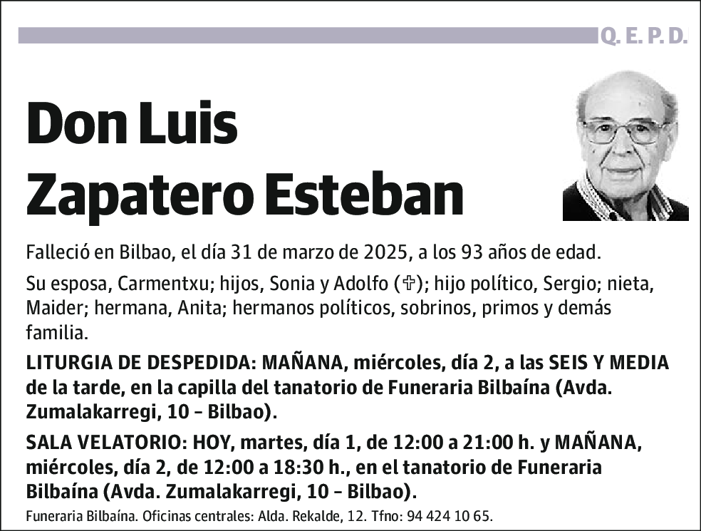 Luis Zapatero Esteban
