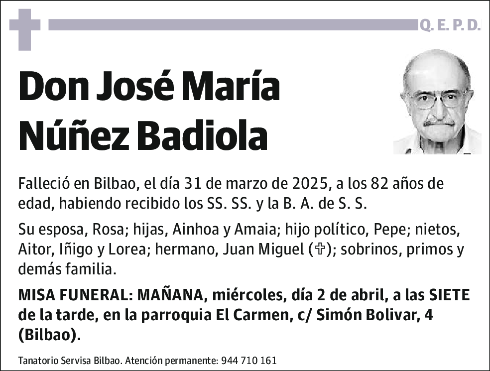 José María Núñez Badiola