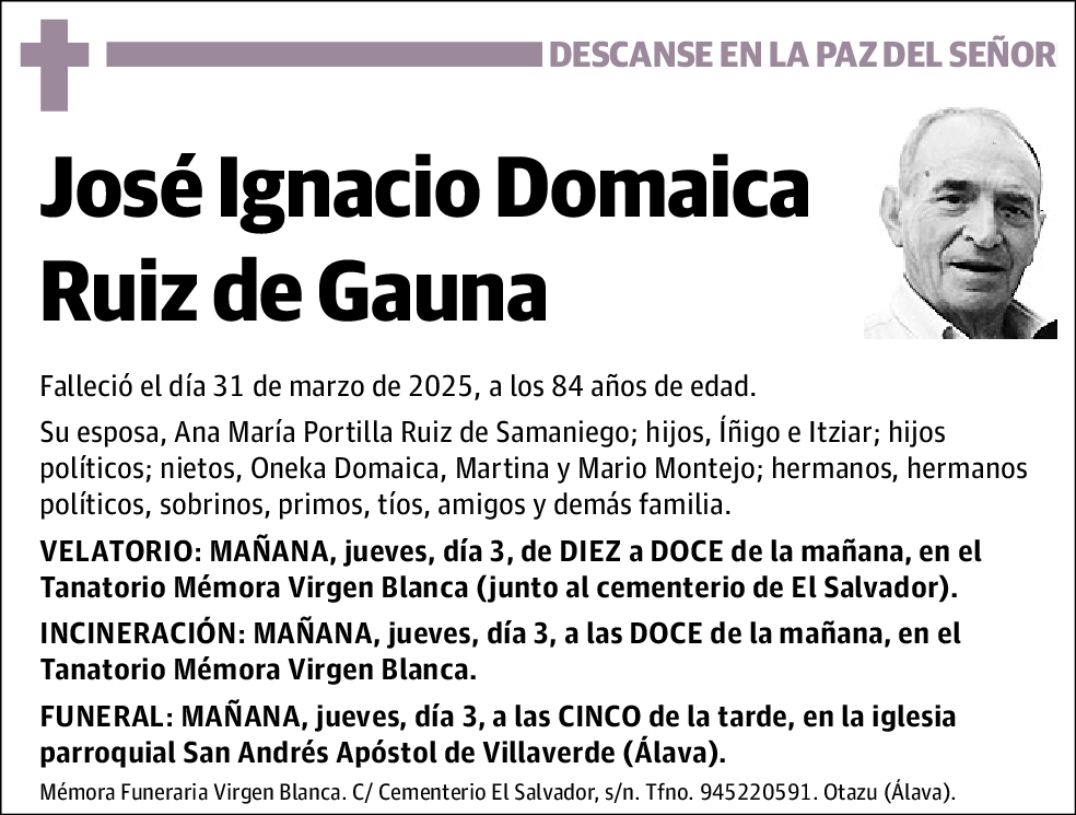 José Ignacio Domaica Ruiz de Gauna