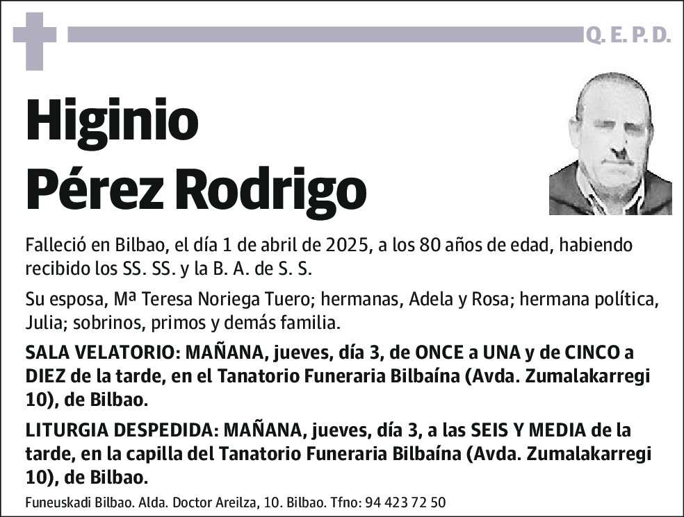 Higinio Pérez Rodrigo