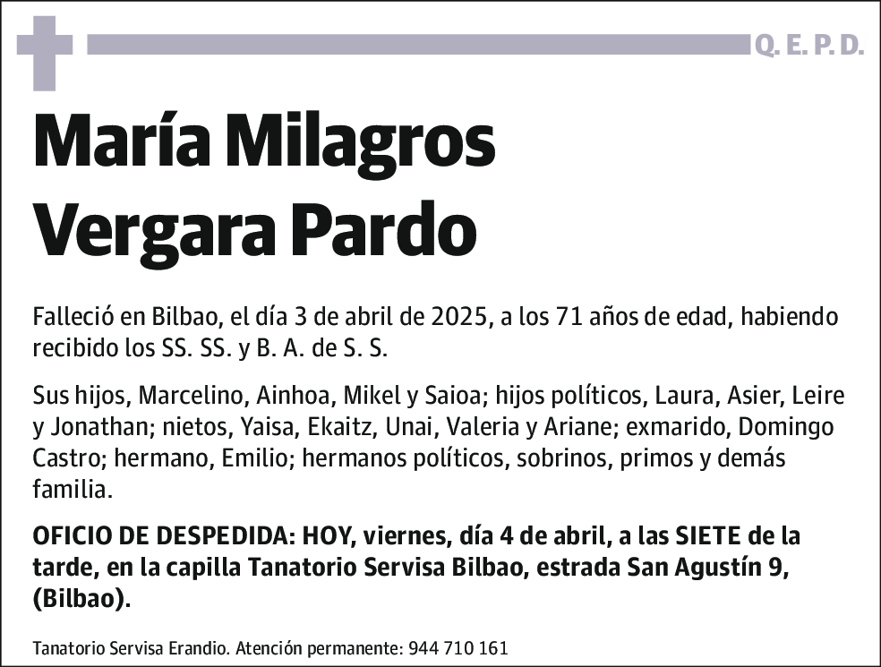 María Milagros Vergara Pardo