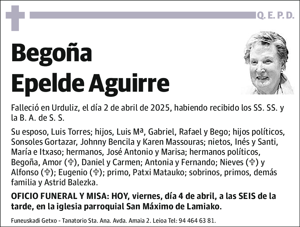 Begoña Epelde Aguirre