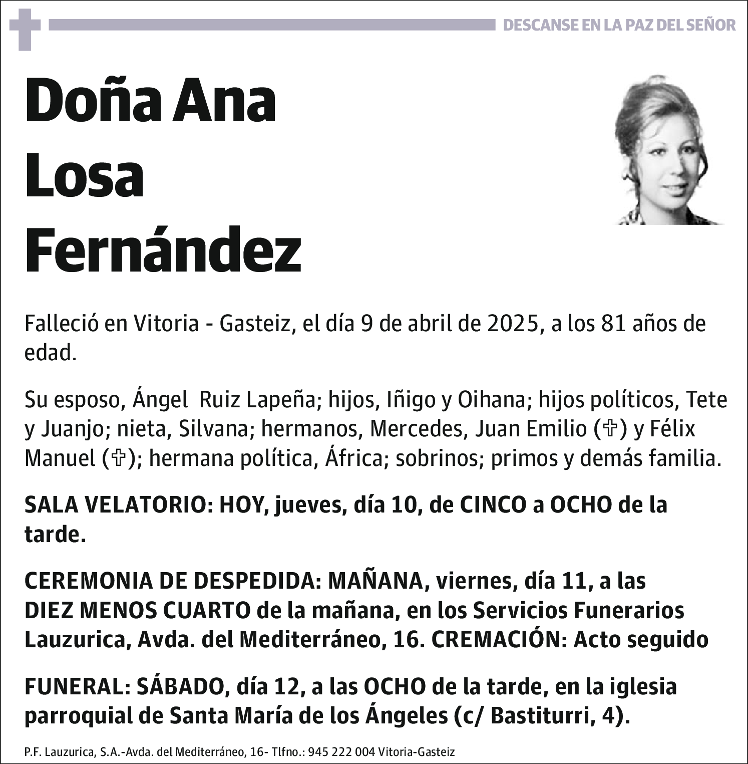 Ana Losa Fernández