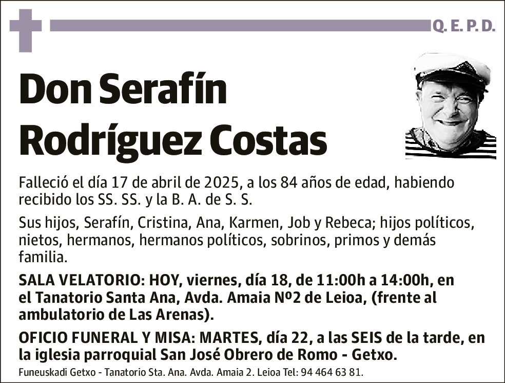 Serafín Rodríguez Costas