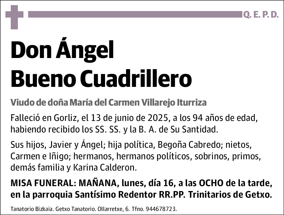Ángel Bueno Cuadrillero