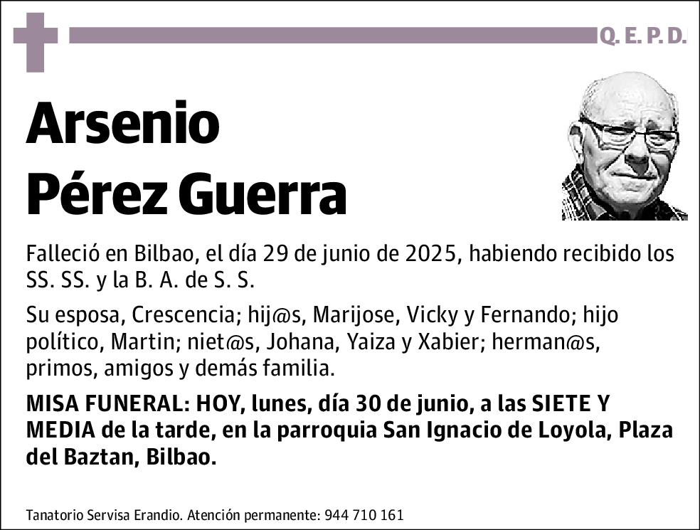 Arsenio Pérez Guerra