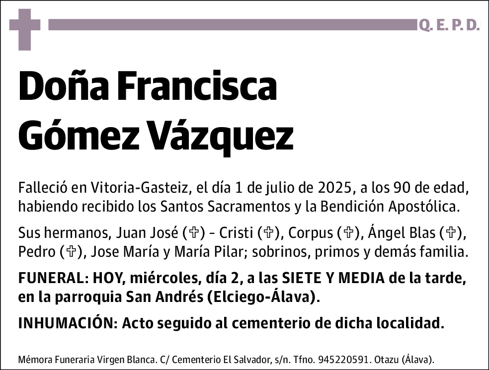 Francisca Gómez Vázquez