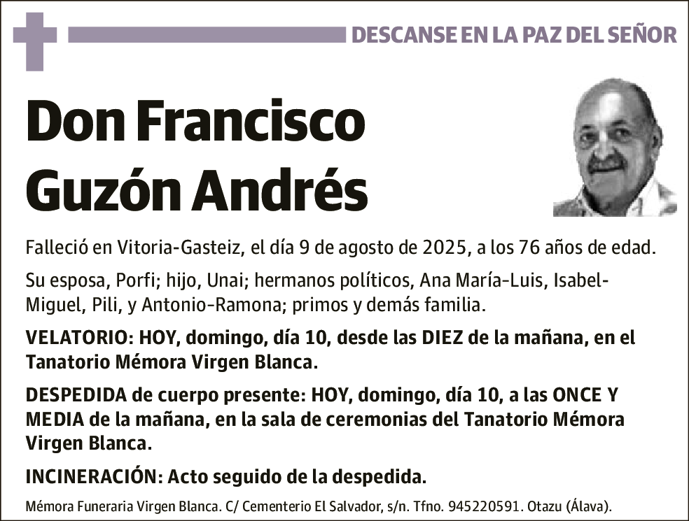 Francisco Guzón Andrés