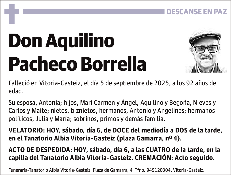 Aquilino Pacheco Borrella