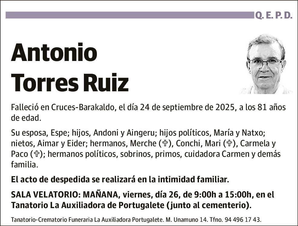Antonio Torres Ruiz