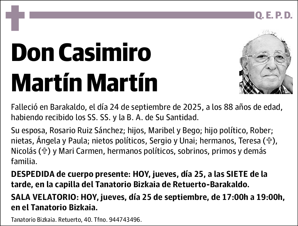 Casimiro Martin Martin