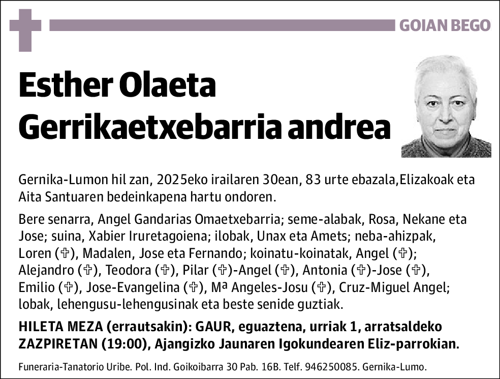 Esther Olaeta Gerrikaetxebarria