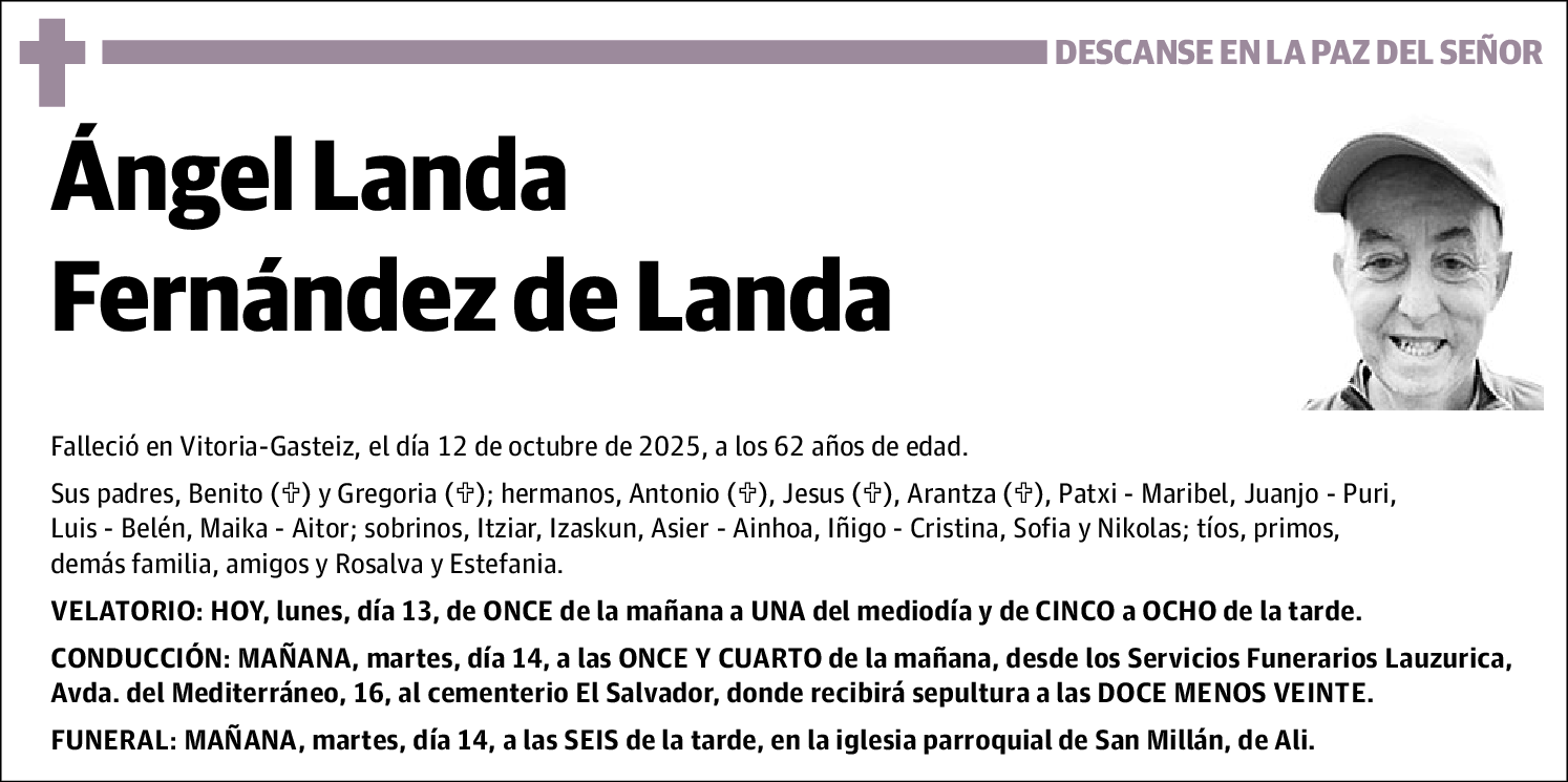 Ángel Landa Fernández De Landa