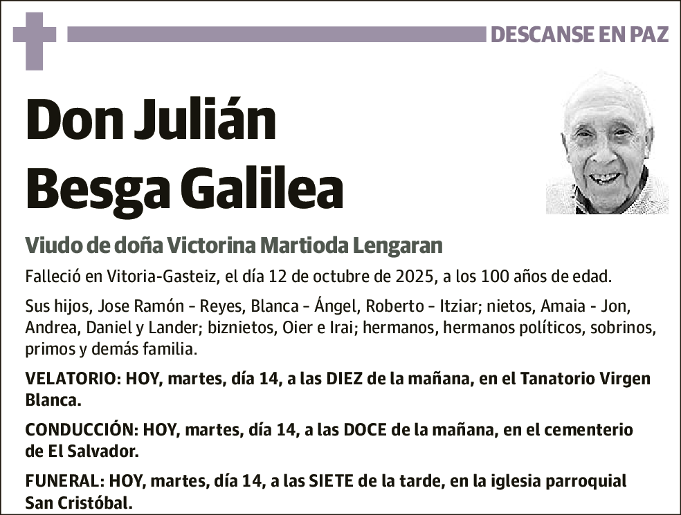 Julián Besga Galilea