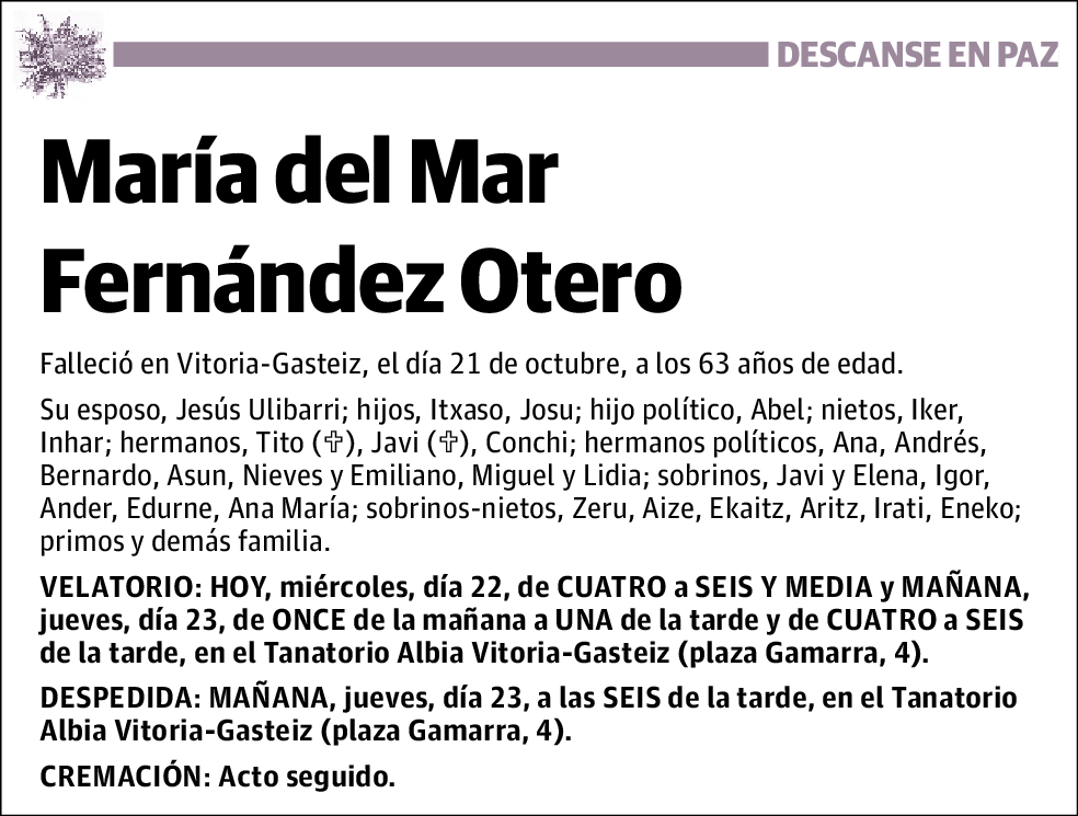 María del Mar Fernández Otero