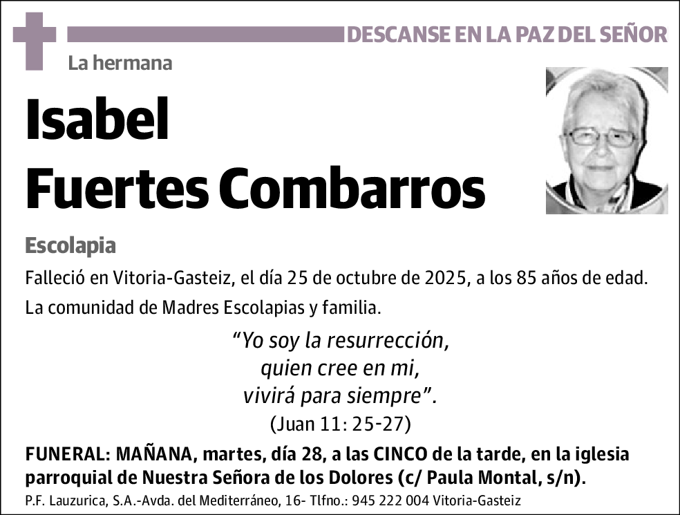 Isabel Fuertes Combarros