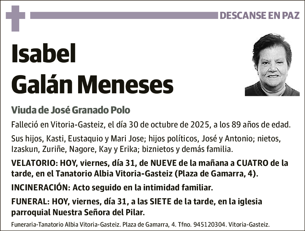 Isabel Galán Meneses