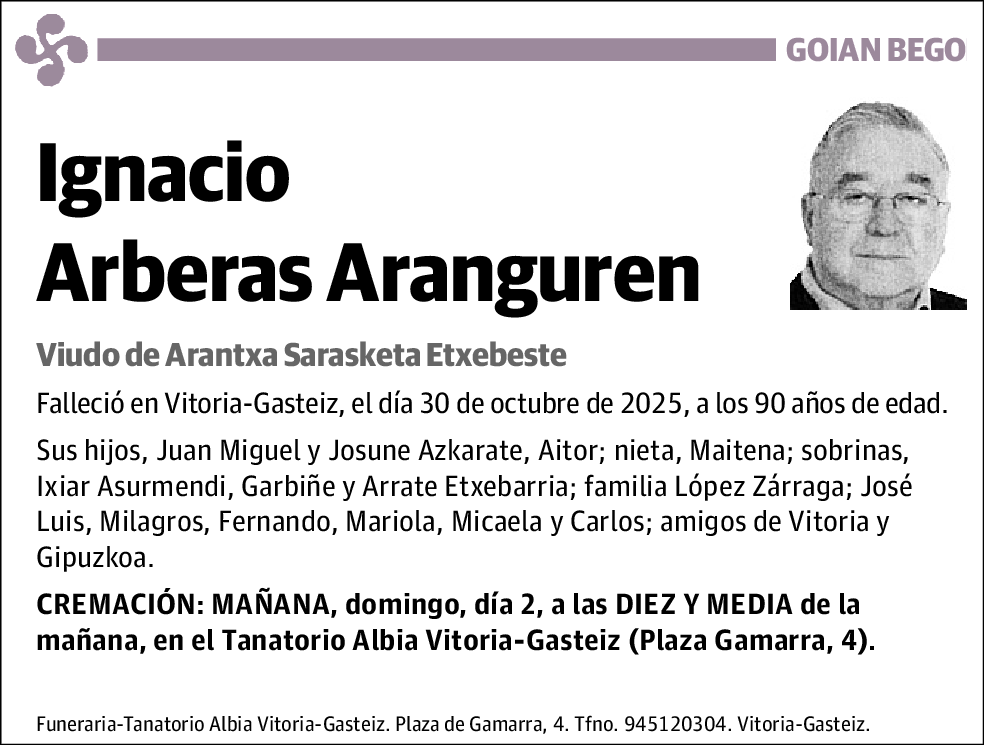 Ignacio Arberas Aranguren