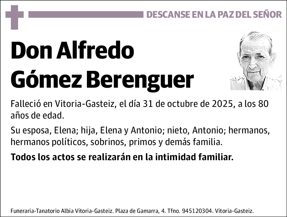 Alfredo Gómez Berenguer