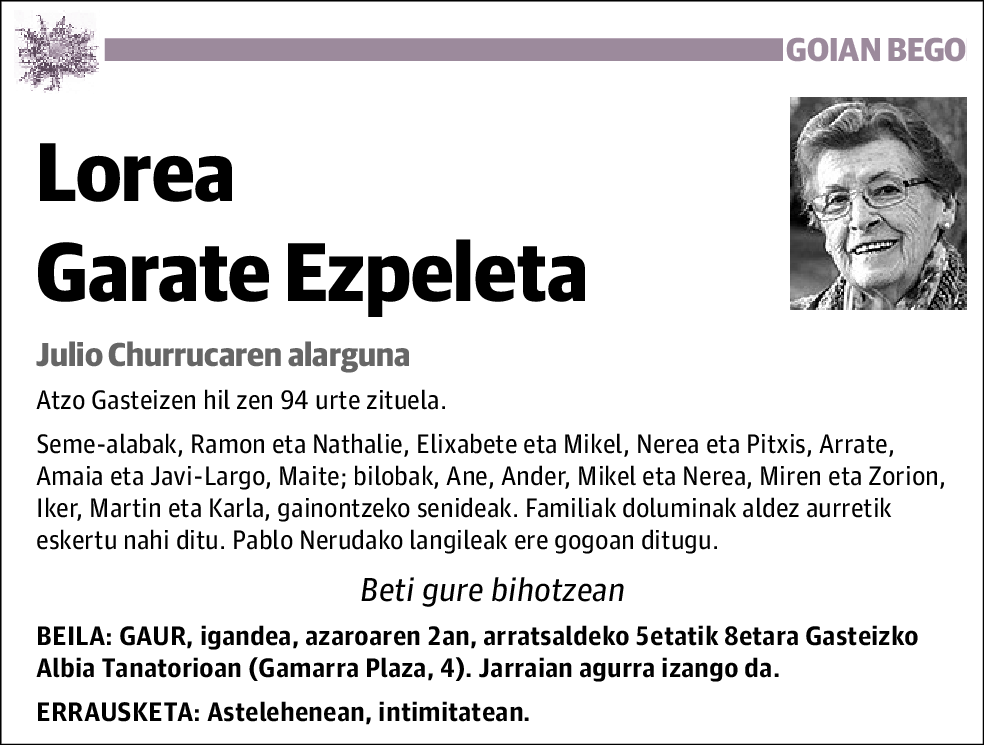 Lorea Garate Azpeleta