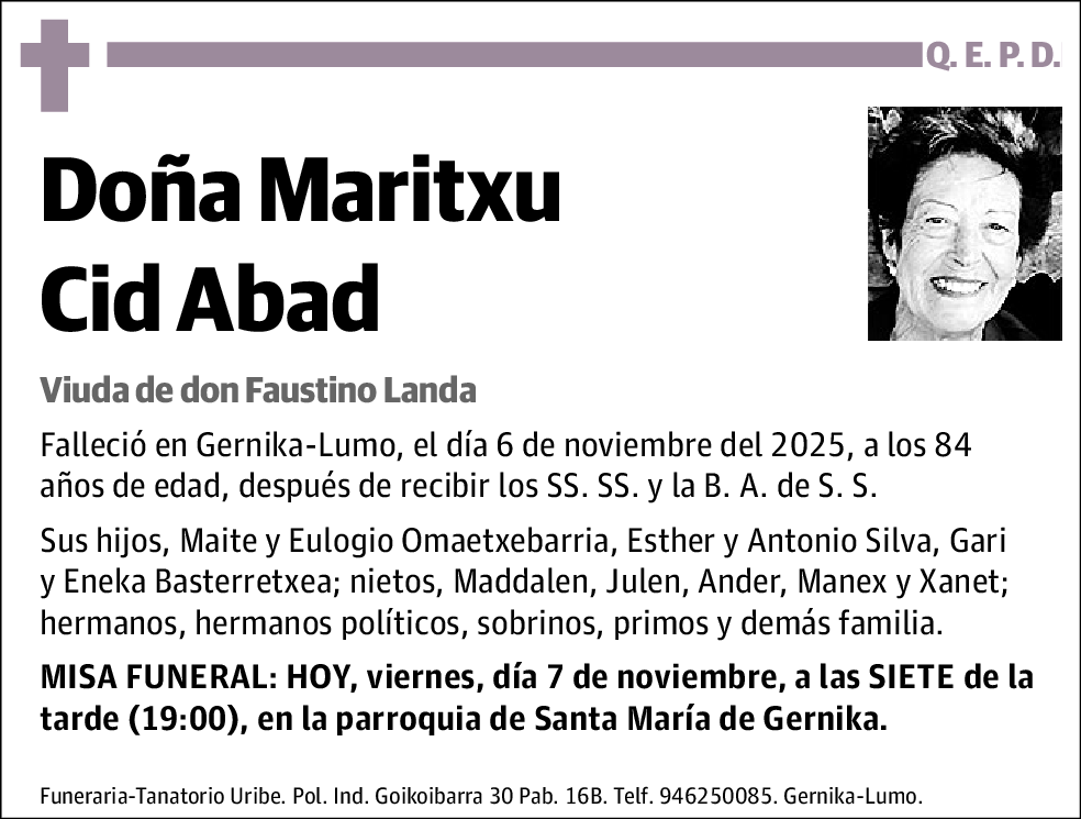 Maritxu Cid Abad