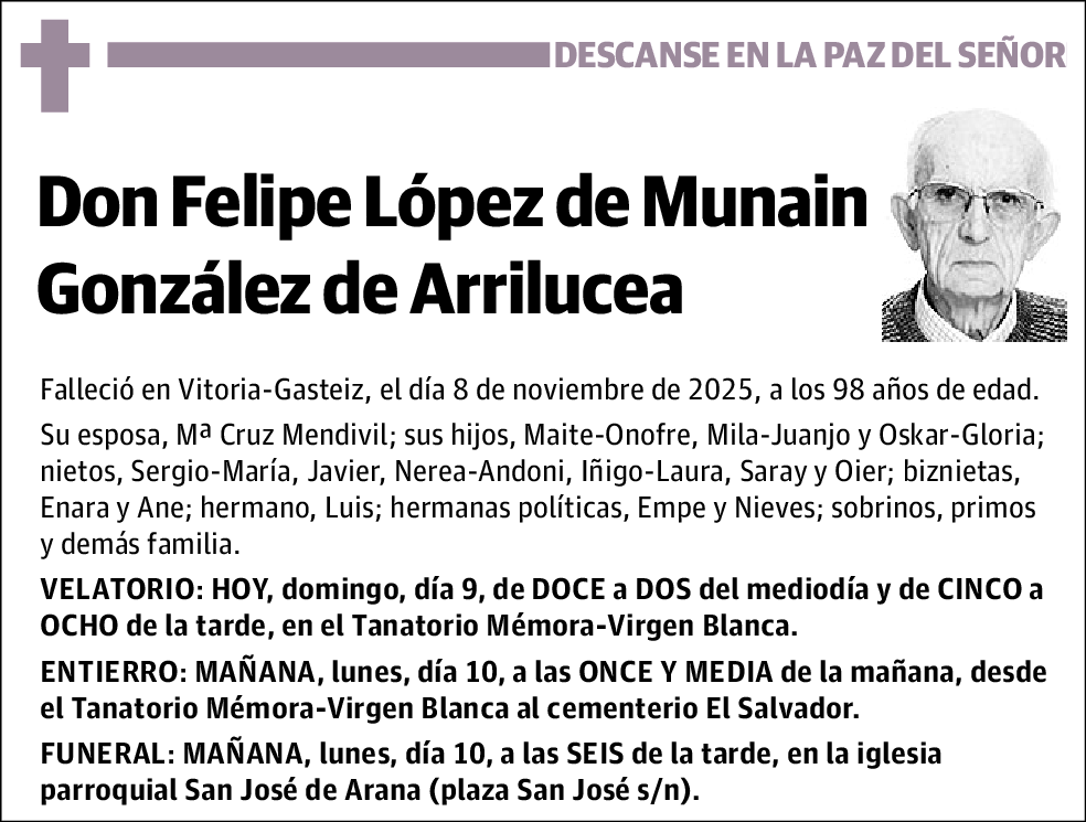 Felipe López de Munain González de Arrilucea