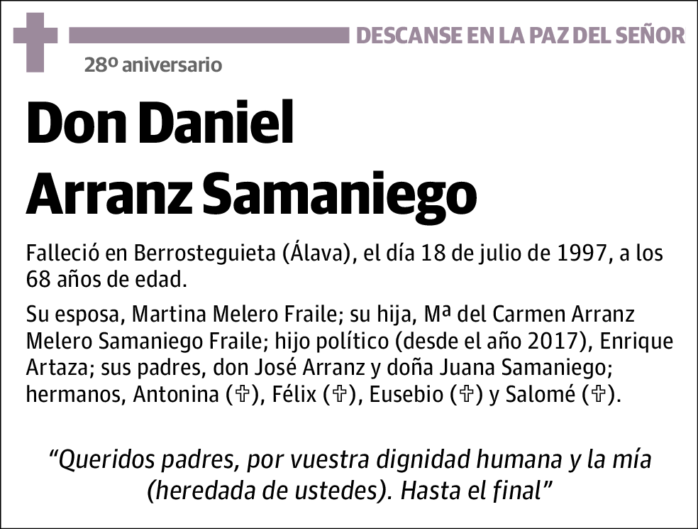 Daniel Arranz Samaniego