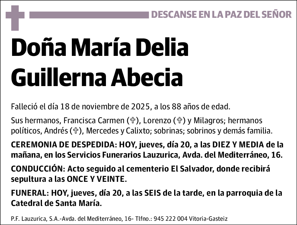 María Delia Guillerna Abecia