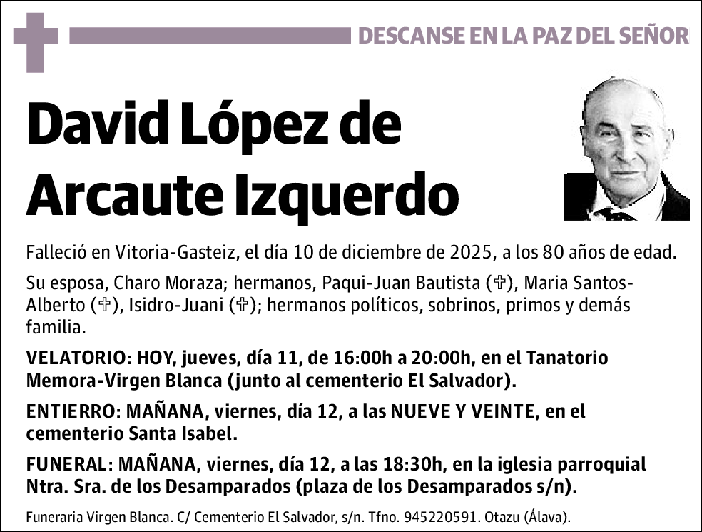 David López de Arcaute Izquierdo