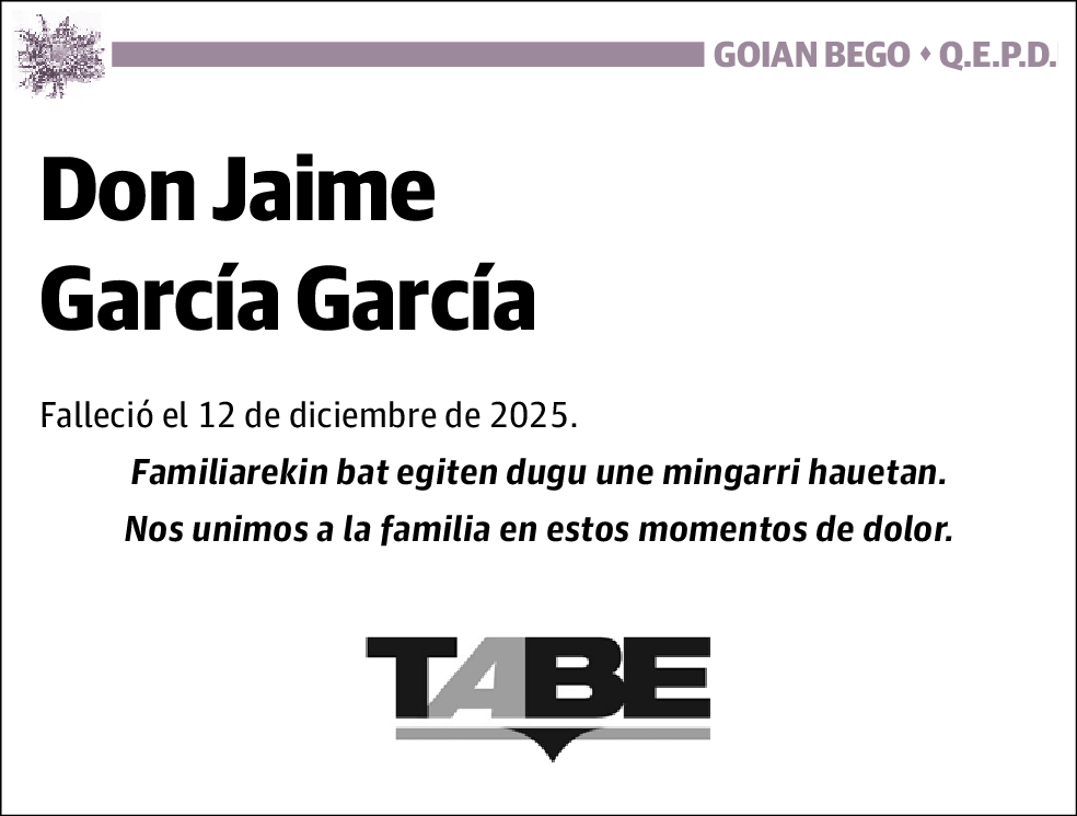 Jaime Garcia Garcia