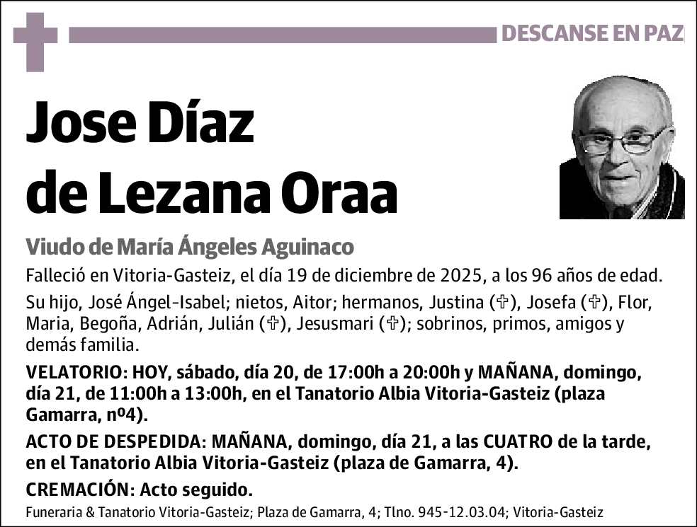 Jose Díaz de Lezana Oraa
