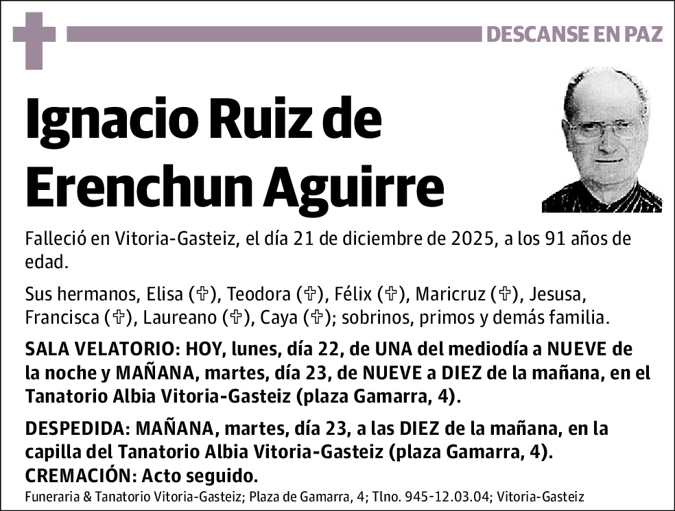 Ignacio Ruiz de Erenchun Aguirre