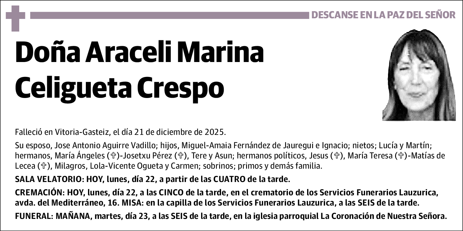 Araceli Marina Celigueta Crespo