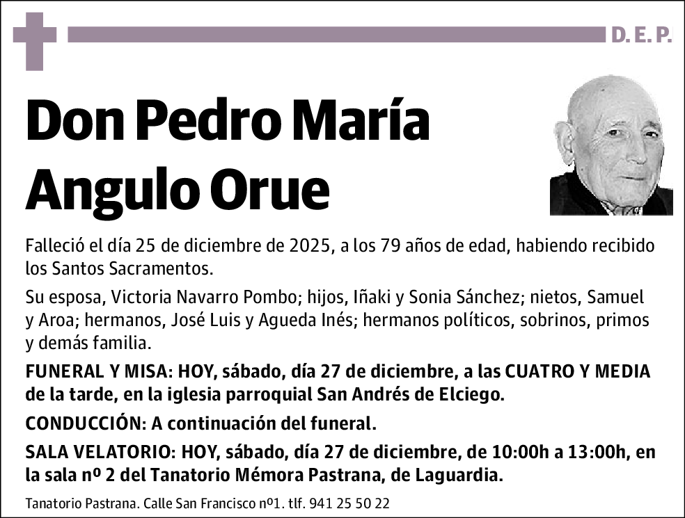 Pedro María Angulo Orue