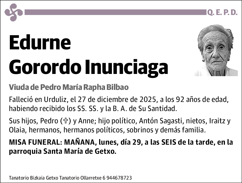 Edurne Gorordo Inunciaga