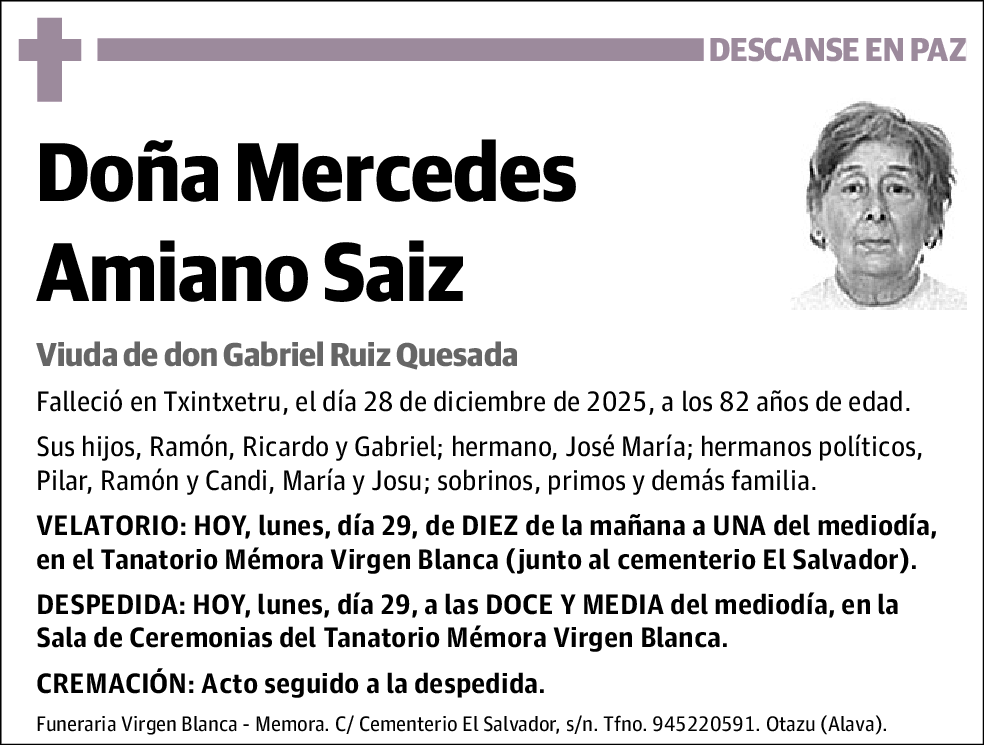 Mercedes Amiano Saiz