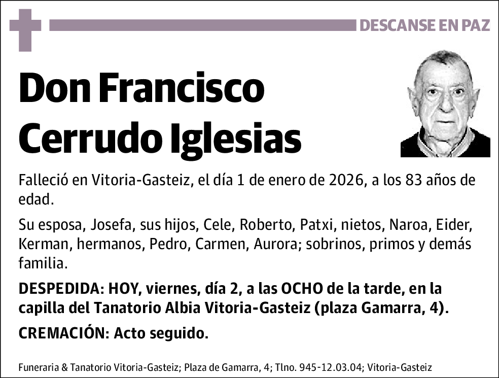 Francisco Cerrudo Iglesias
