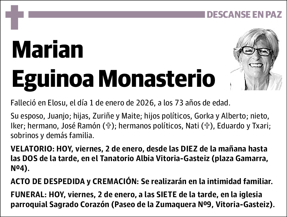María de Los Ángeles Eguinoa Monasterio