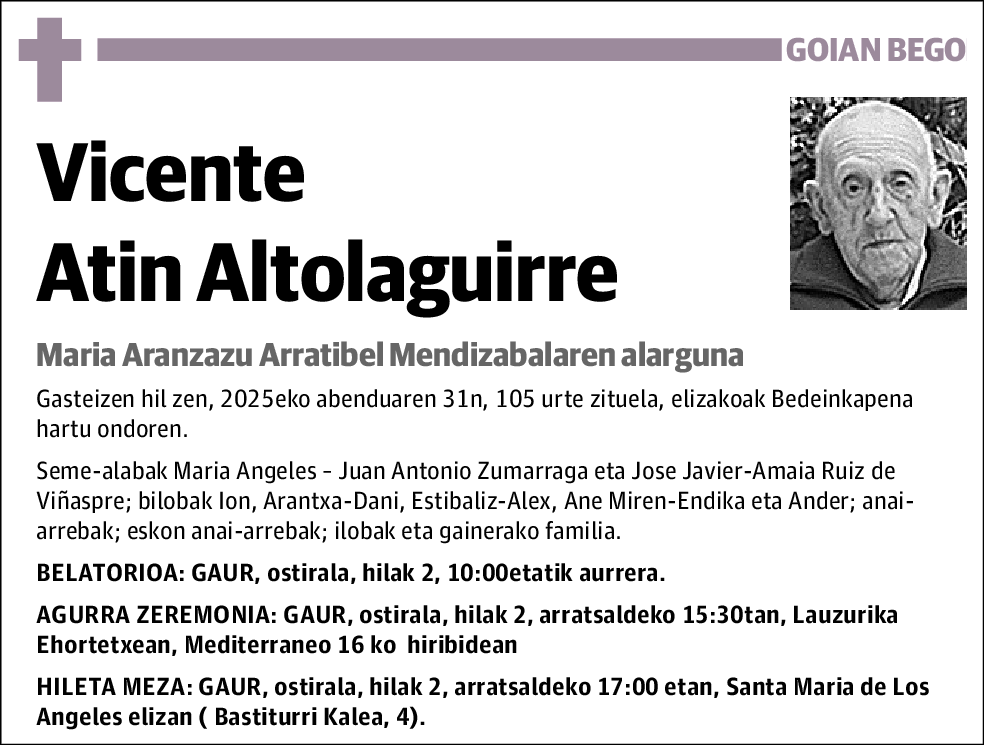 Vicente Atin Altolaguirre