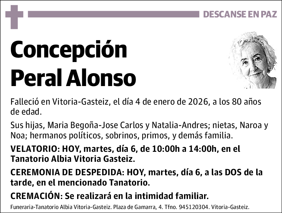 Concepción Peral Alonso