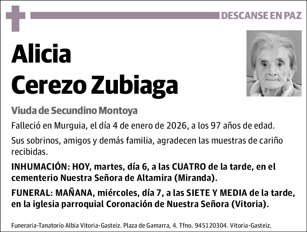Alicia Cerezo Zubiaga
